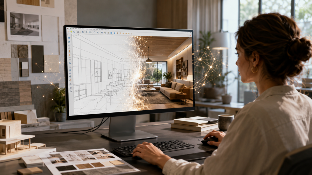 SketchUp et IA : l'intelligence artificielle en 3D
